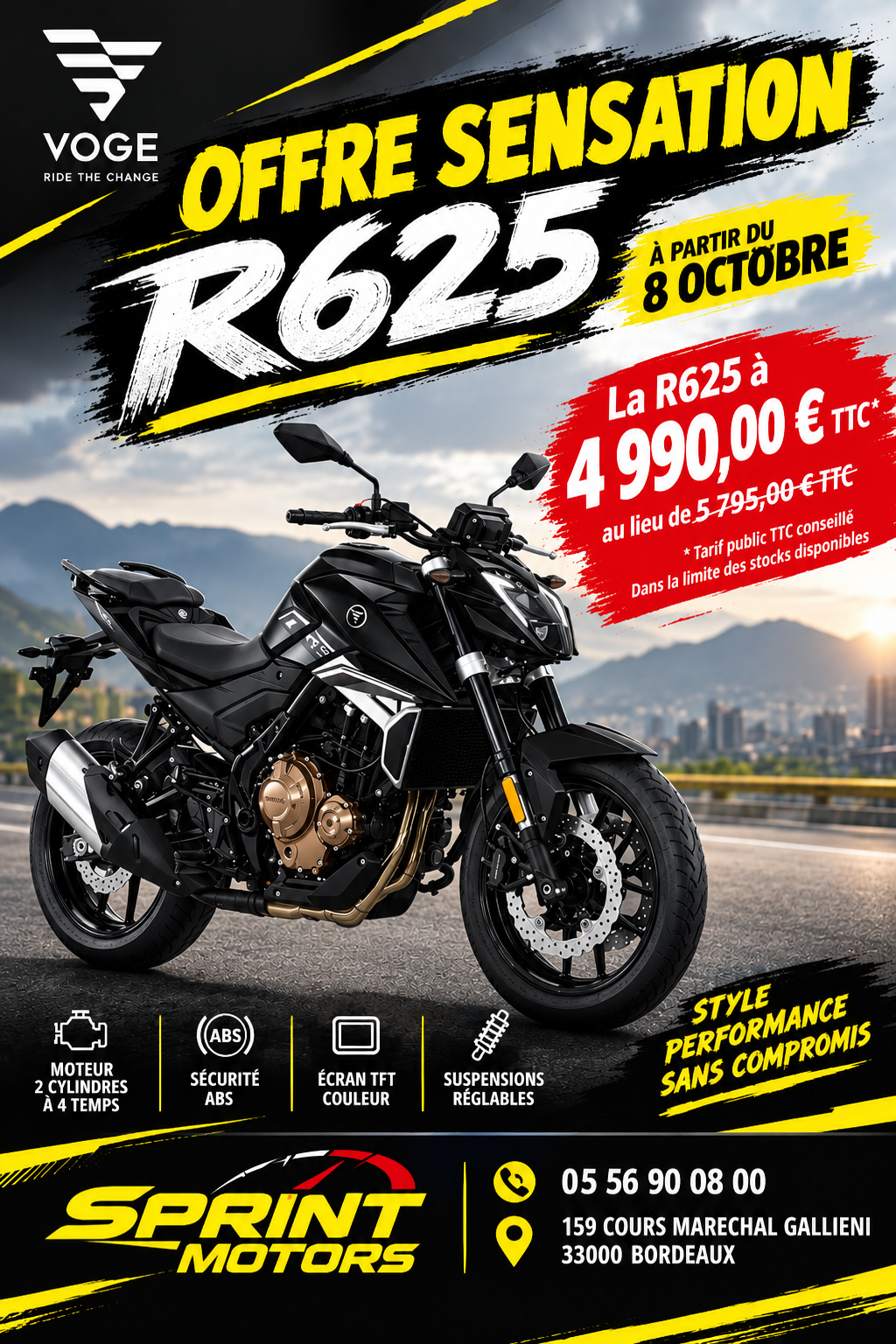 VOGE R625