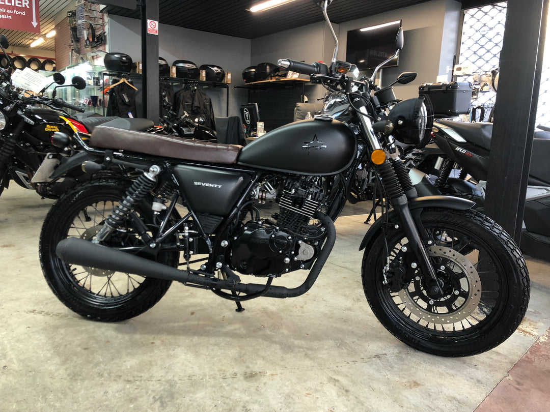 MASH NEW SEVENTY BLACK 125CC